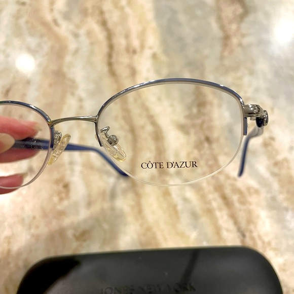 NEW WITH TAGS Cote d’Azur glasses frame, model CDA93 with case - Picture 2 of 6